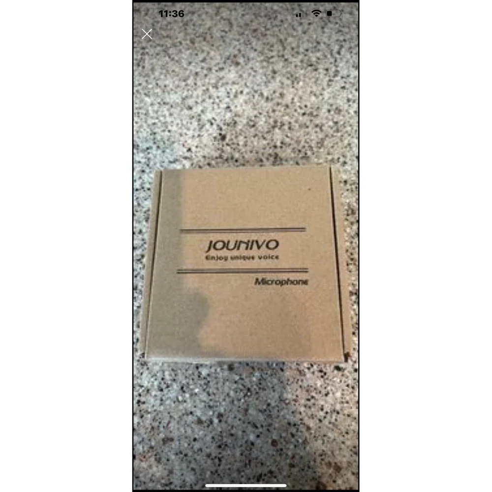 NEW IN BOX JOUNIVO JV-601 Microphone for PC / MAC laptop LED ZOOM